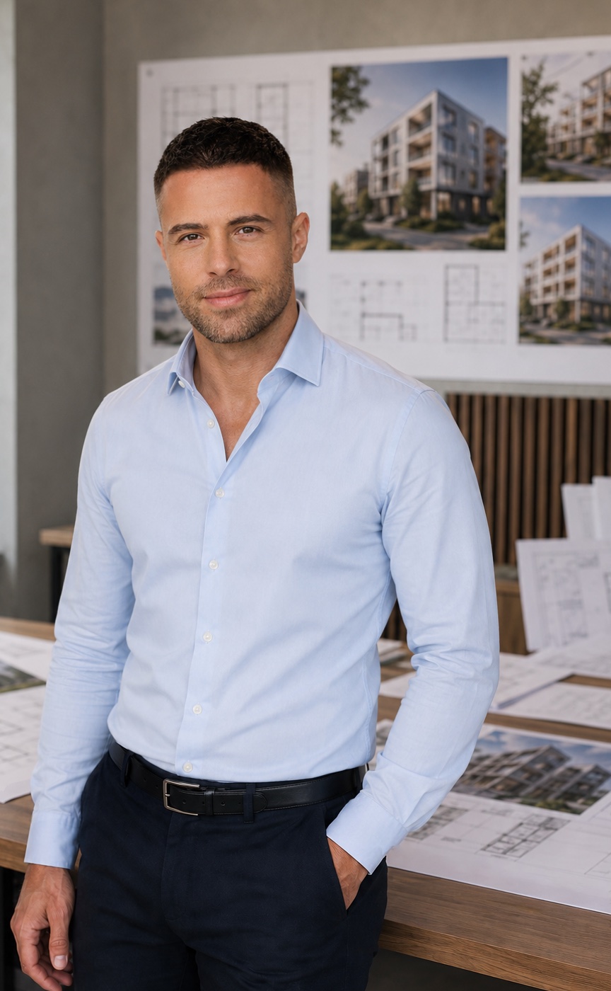 Porträt des Geschäftsführers von ECHO ESTATES